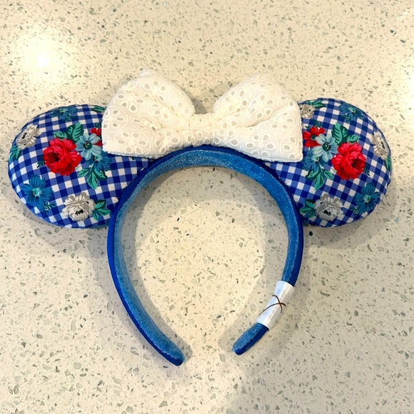 Gingham Disney Parks Ears - Picture 1 of 2
